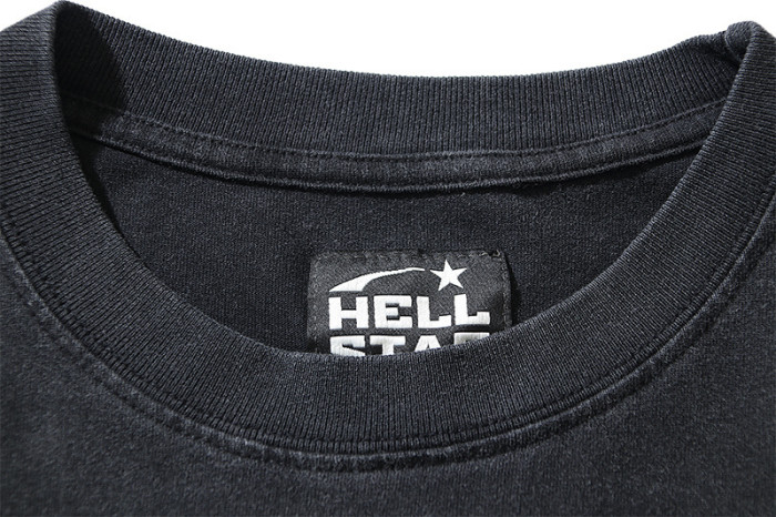 SMCL-193 High Quality Hellstar Retro 250g Cotton Shirt