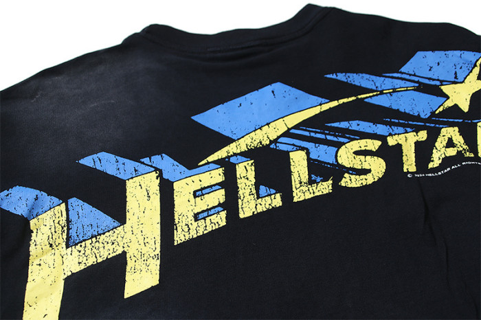 SMCL-114 High Quality Hellstar Retro 250g Cotton Shirt