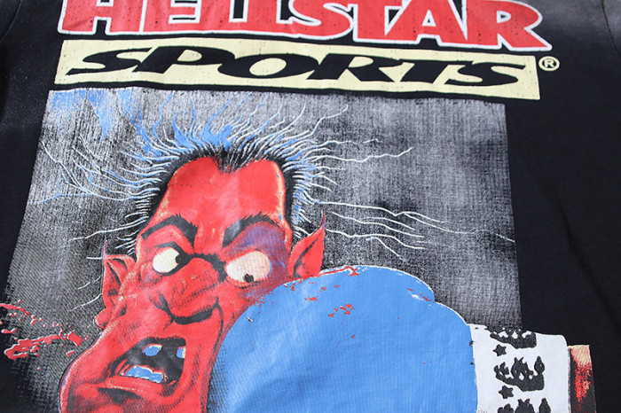 SMCL-170 High Quality Hellstar Retro 250g Cotton Shirt