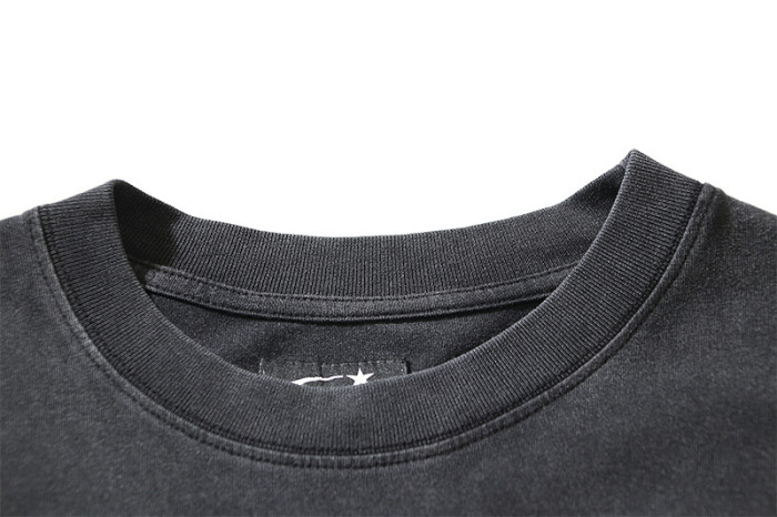 SMCL-178 High Quality Hellstar Retro 250g Cotton Shirt