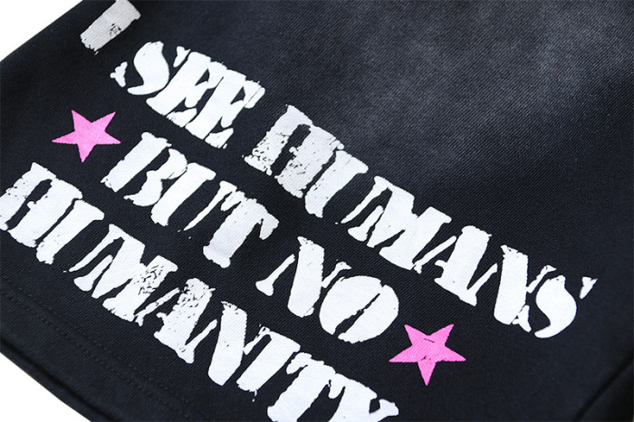 SMCL-140 High Quality Hellstar Retro 380g Cotton Shorts