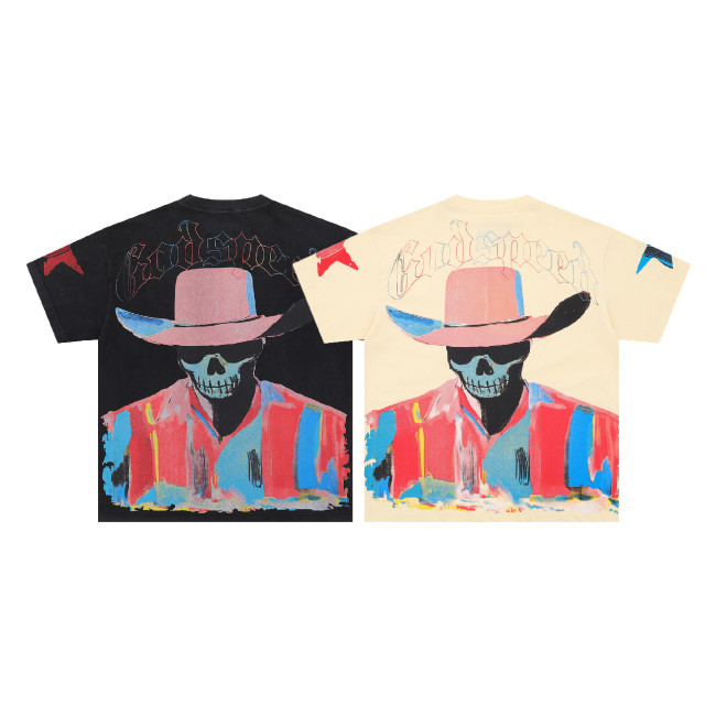 SMCL-260 High Quality GOD SPEED Pastel Cowboy T-shirt