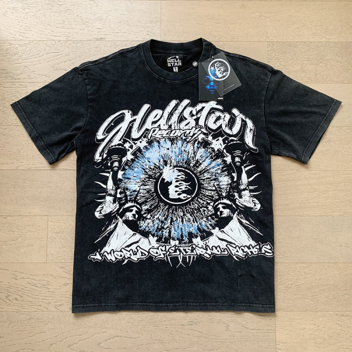 SMCL-178 High Quality Hellstar Retro 250g Cotton Shirt