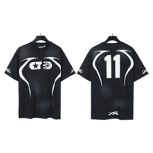 SMCL-147 High Quality Hellstar Retro 250g Cotton Shirt