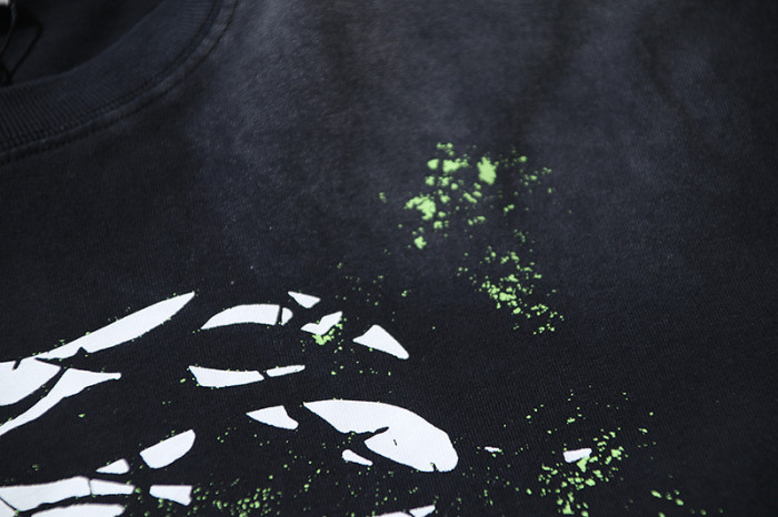 SMCL-118 High Quality Hellstar Retro 250g Cotton Shirt