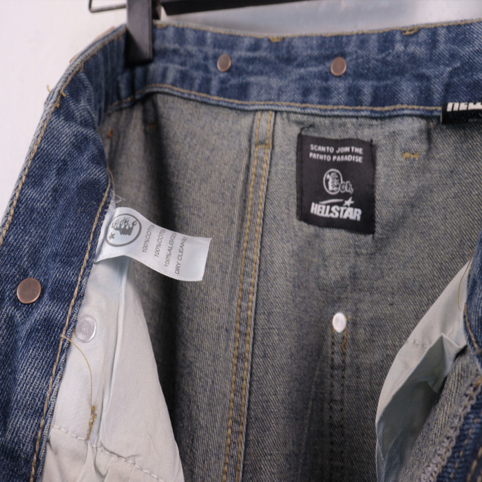 SMCL-402 High Quality Hellstar Nylon Jeans Shorts