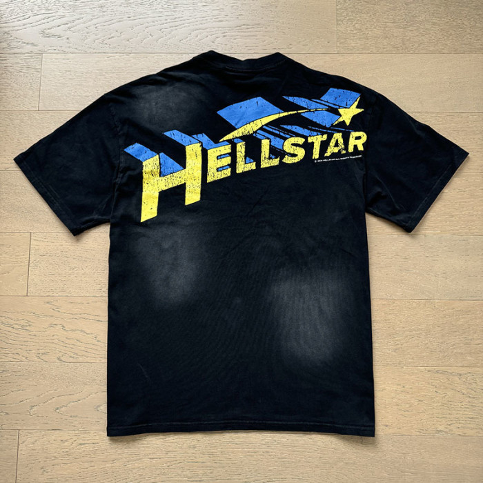 SMCL-114 High Quality Hellstar Retro 250g Cotton Shirt