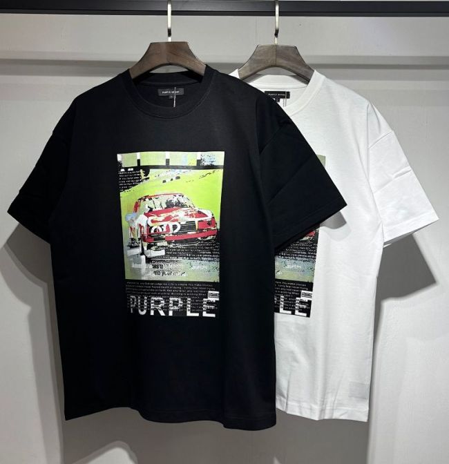 SMCL-653 High Quality Purple Brand 260g Cotton Shirt