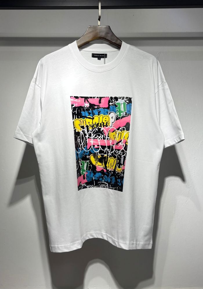 SMCL-645 High Quality Purple Brand 260g Cotton Shirt