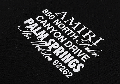 SMCL-626 High Quality Amiri 260g Cotton Shirt