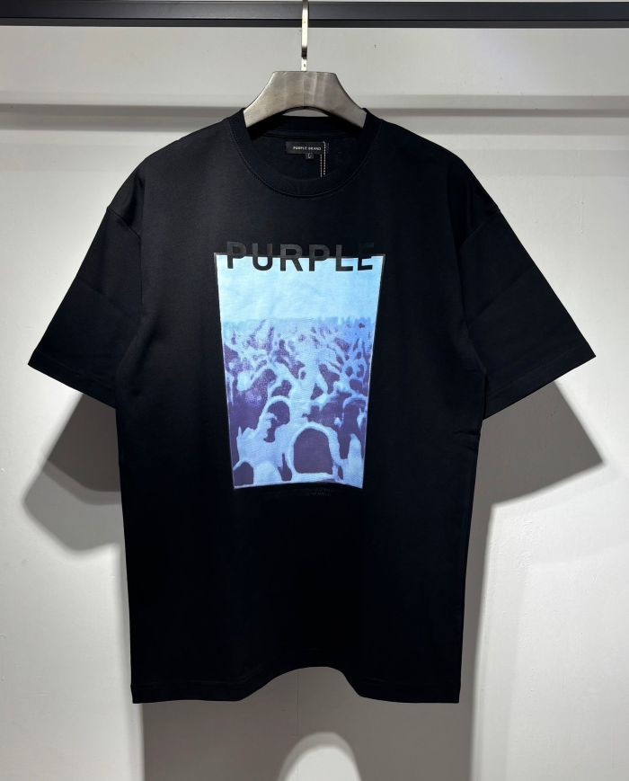 SMCL-655 High Quality Purple Brand 260g Cotton Shirt
