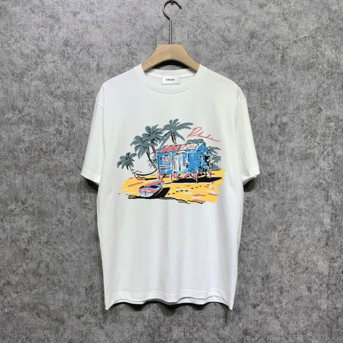 SMCL-999 High Quality Rhude Cotton Shirt