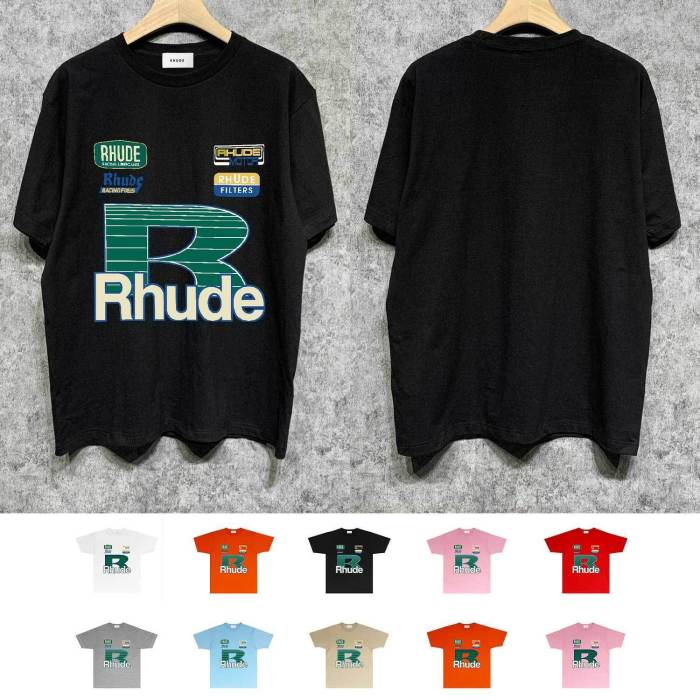SMCL-973 High Quality Rhude Cotton Shirt