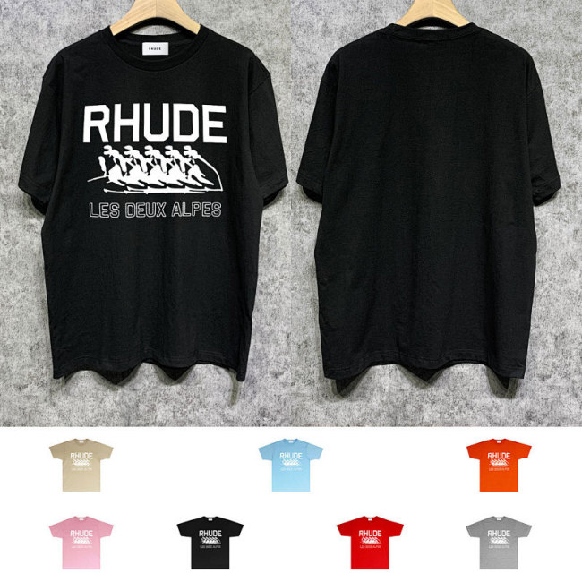 SMCL-1027 High Quality Rhude Cotton Shirt