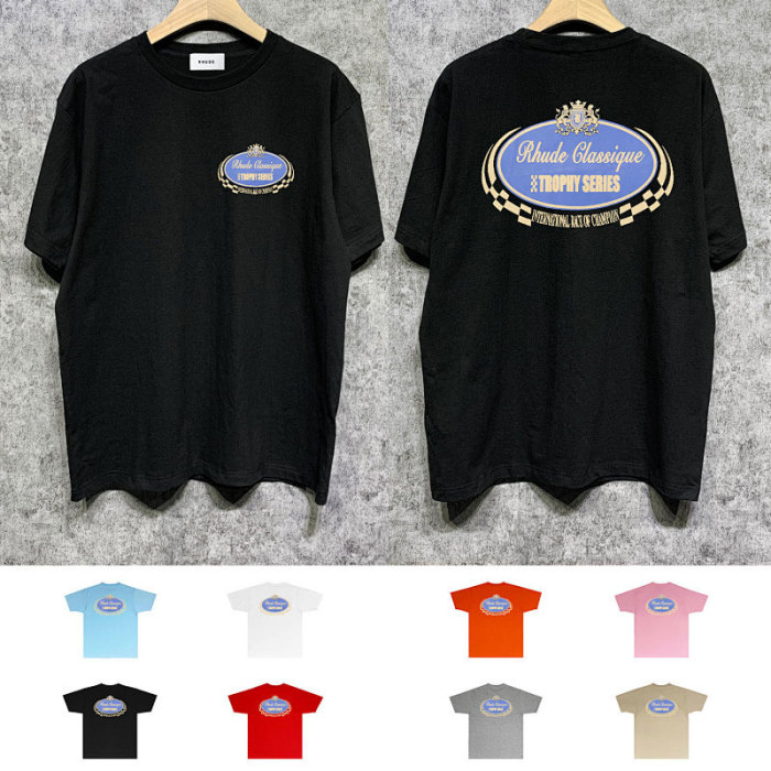 SMCL-1038 High Quality Rhude Cotton Shirt