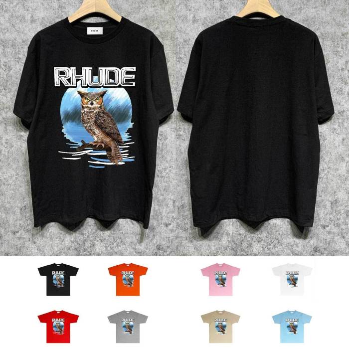 SMCL-967 High Quality Rhude Cotton Shirt