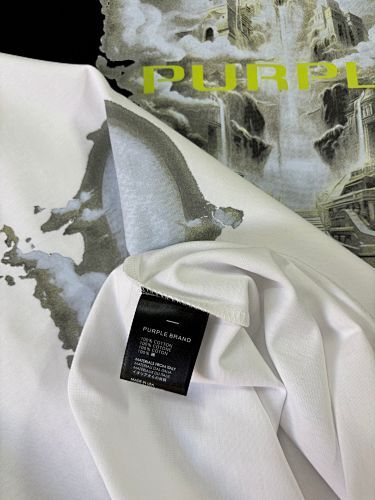 SMCL-657 High Quality Purple Brand 260g Cotton Shirt