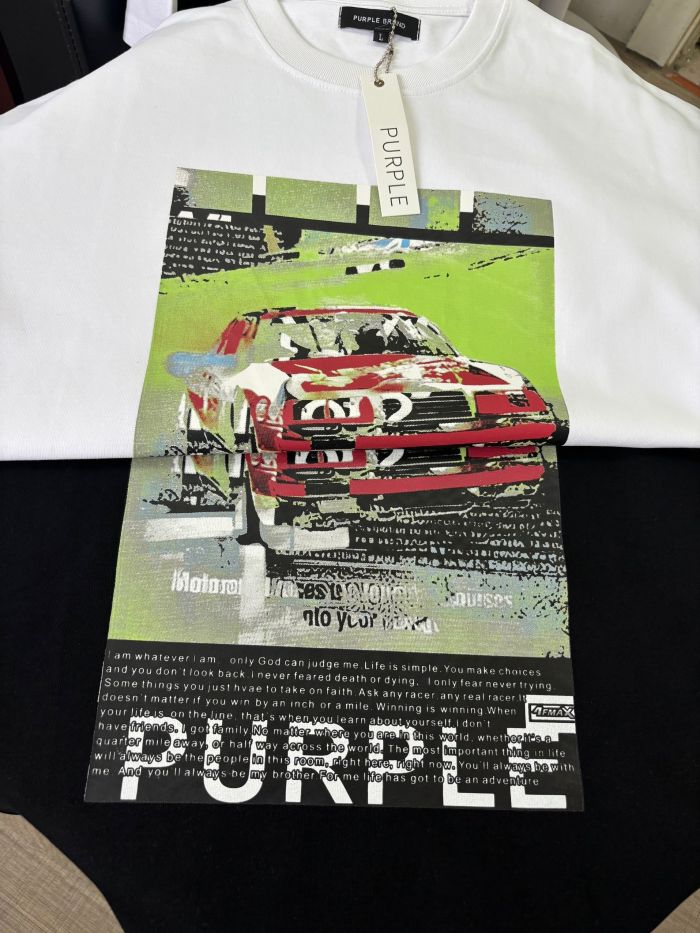 SMCL-653 High Quality Purple Brand 260g Cotton Shirt
