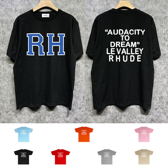 SMCL-1013 High Quality Rhude Cotton Shirt