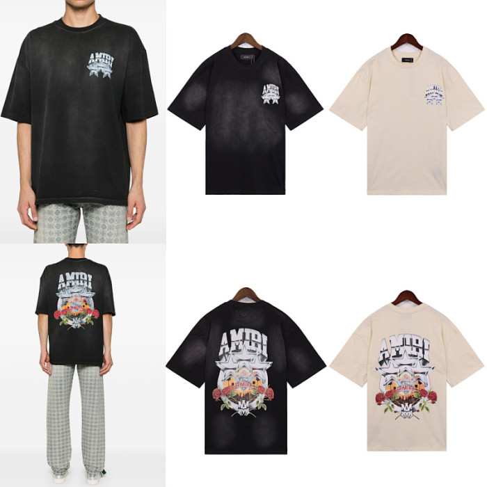 SMCL-711 High Quality Amiri Retro 300g Cotton Shirt