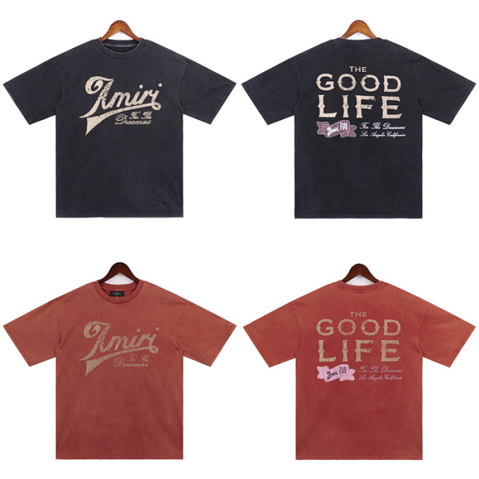 SMCL-703 High Quality Amiri Retro 300g Cotton Shirt