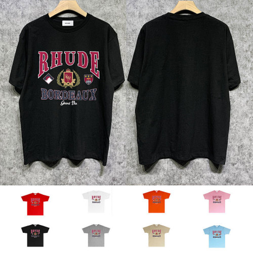 SMCL-1014 High Quality Rhude Cotton Shirt