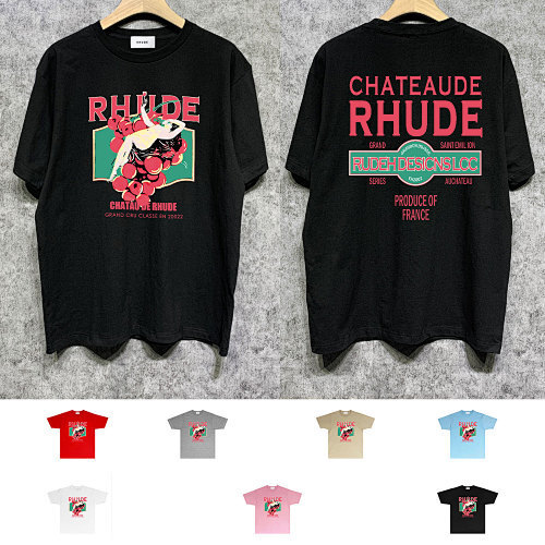 SMCL-1049 High Quality Rhude Cotton Shirt