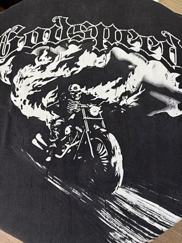 SMCL-672 High Quality GOD SPEED Retro T-Shirt