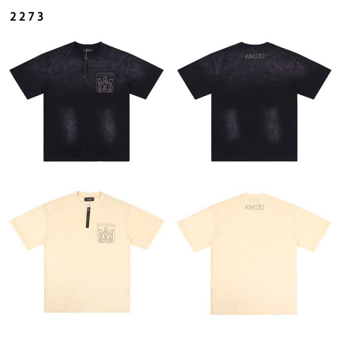 SMCL-683 High Quality Amiri Retro 270g Cotton Shirt