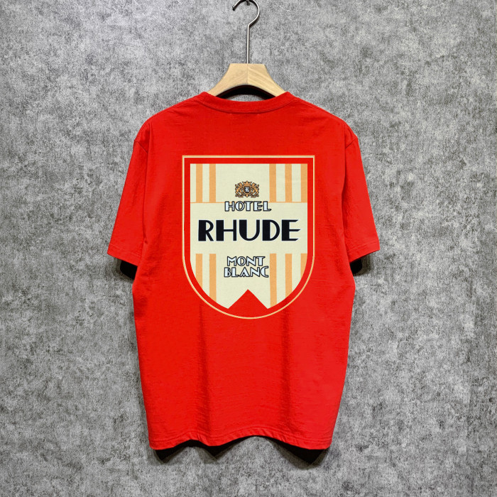 SMCL-1021 High Quality Rhude Cotton Shirt