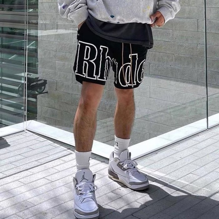 SMCL-773 High Quality Rhude 3M Reflective Sport Shorts
