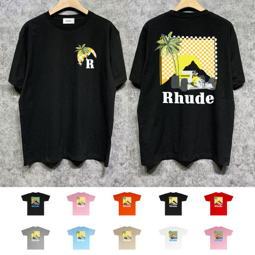 SMCL-1037 High Quality Rhude Cotton Shirt