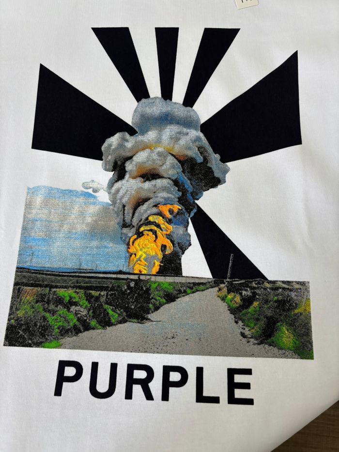 SMCL-650 High Quality Purple Brand 260g Cotton Shirt