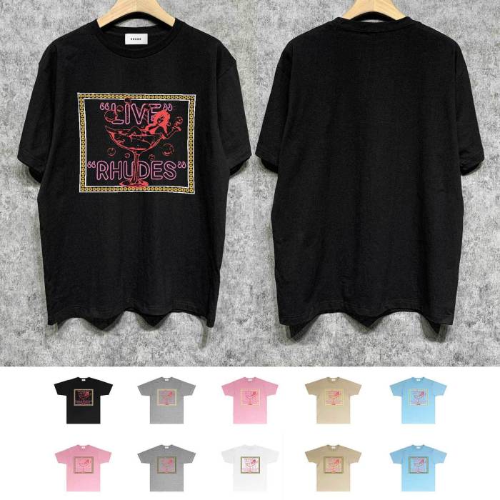 SMCL-971 High Quality Rhude Cotton Shirt
