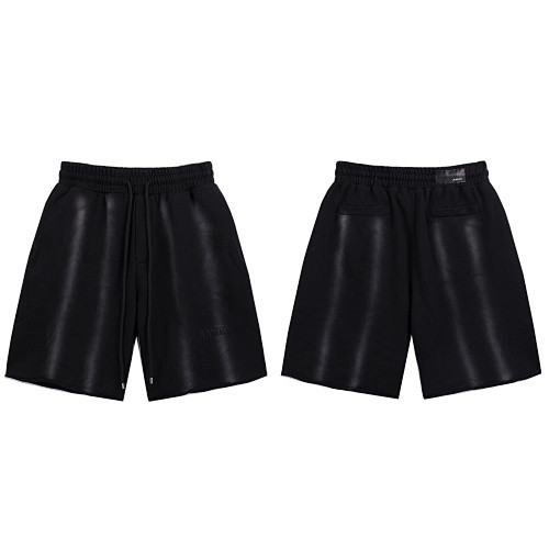 SMCL-702 High Quality Amiri Retro 300g Cotton Shirt + 360g Shorts Set