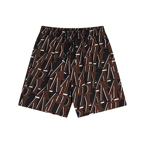 SMCL-640 High Quality Amiri Beach Sport Cotton Shirt + Shorts Set