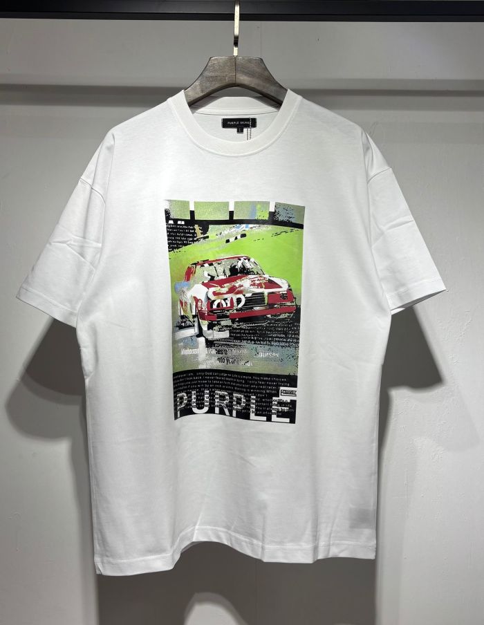 SMCL-653 High Quality Purple Brand 260g Cotton Shirt