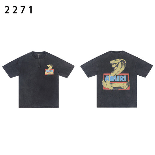 SMCL-686 High Quality Amiri Retro 270g Cotton Shirt