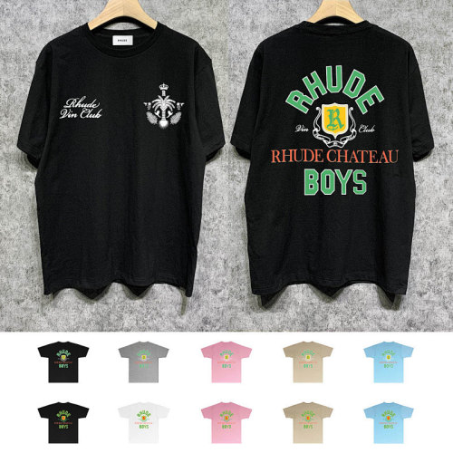 SMCL-1019 High Quality Rhude Cotton Shirt