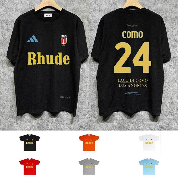 SMCL-959 High Quality Rhude Cotton Shirt