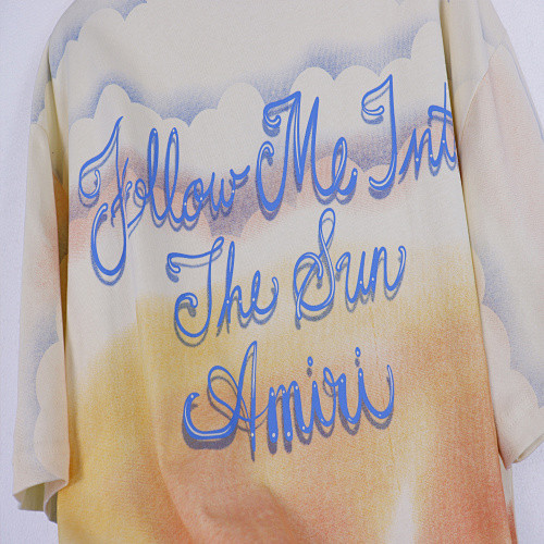SMCL-691 High Quality Amiri Retro 230g Cotton Shirt