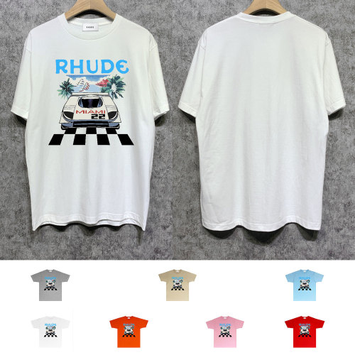 SMCL-1048 High Quality Rhude Cotton Shirt