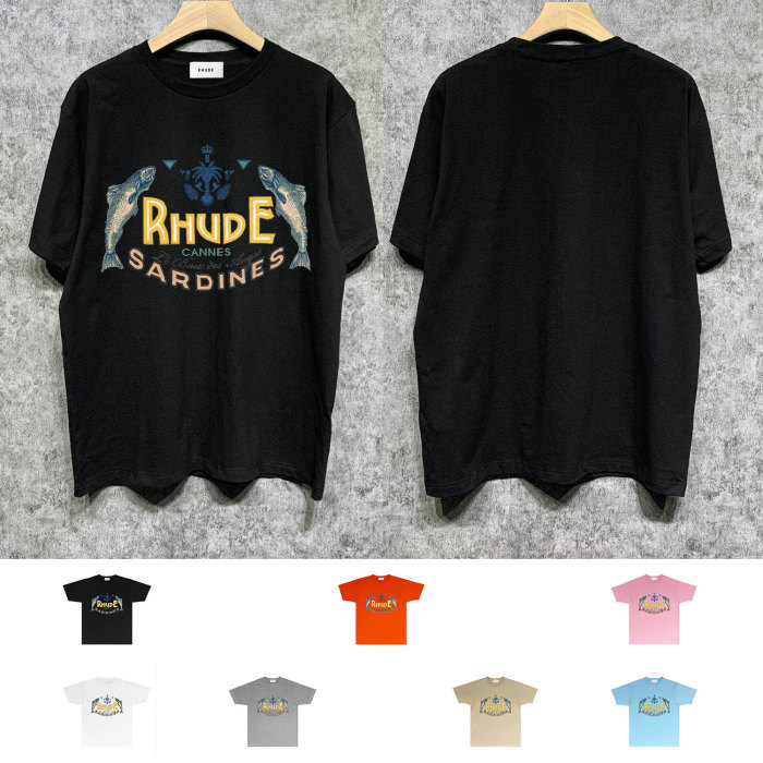 SMCL-992 High Quality Rhude Cotton Shirt