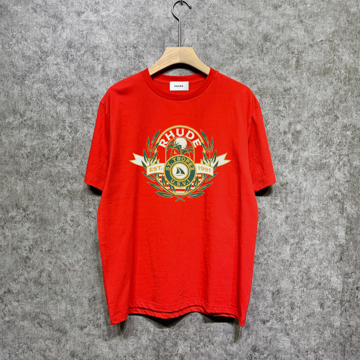 SMCL-1046 High Quality Rhude Cotton Shirt