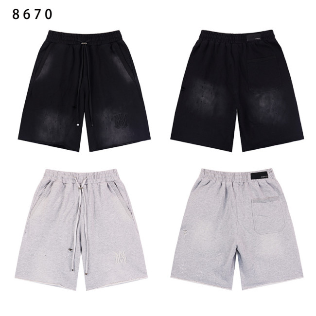 SMCL-693 High Quality Amiri Retro 260g Cotton Shorts