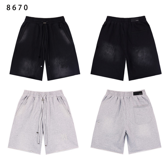 SMCL-693 High Quality Amiri Retro 260g Cotton Shorts