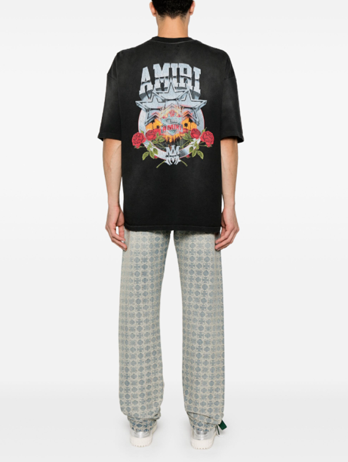 SMCL-711 High Quality Amiri Retro 300g Cotton Shirt