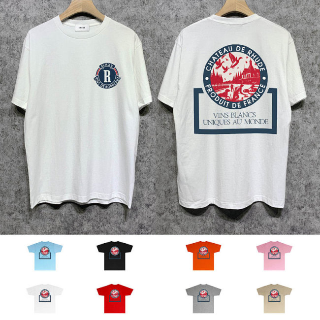 SMCL-1012 High Quality Rhude Cotton Shirt