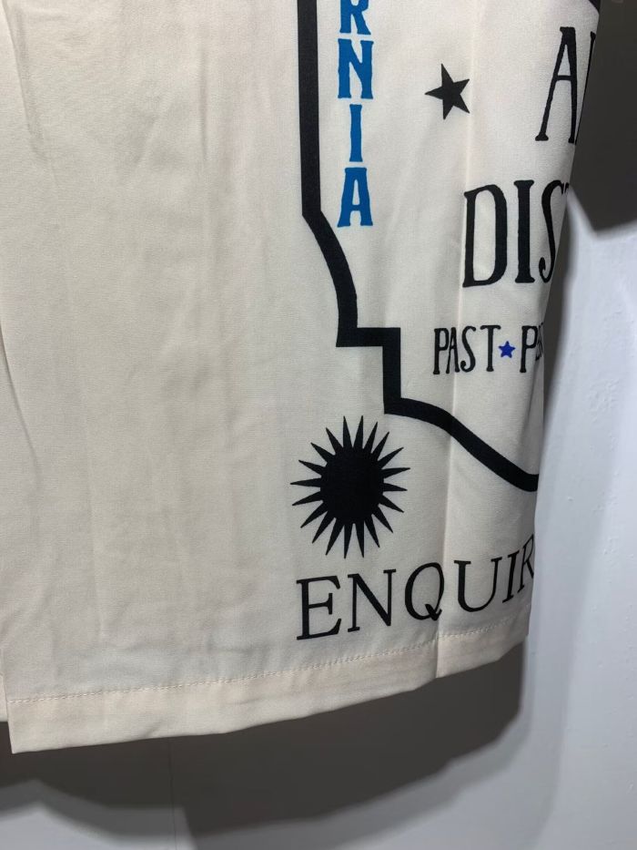 SMCL-642 High Quality Amiri 260g Beach Shirt
