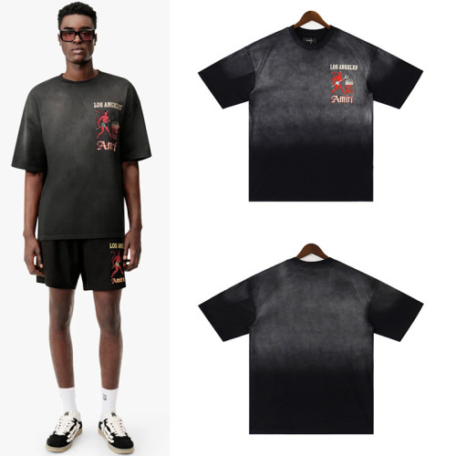 SMCL-687 High Quality Amiri Retro 270g Cotton Shirt